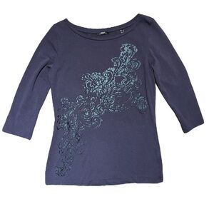 MEXX METROPOLITAN 3/4 Sleeve Top - Small